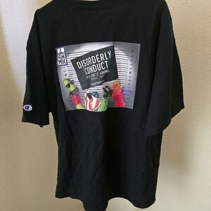 Champion Gummi Disorderly Conduct Black Short Sleeve T-Shirt